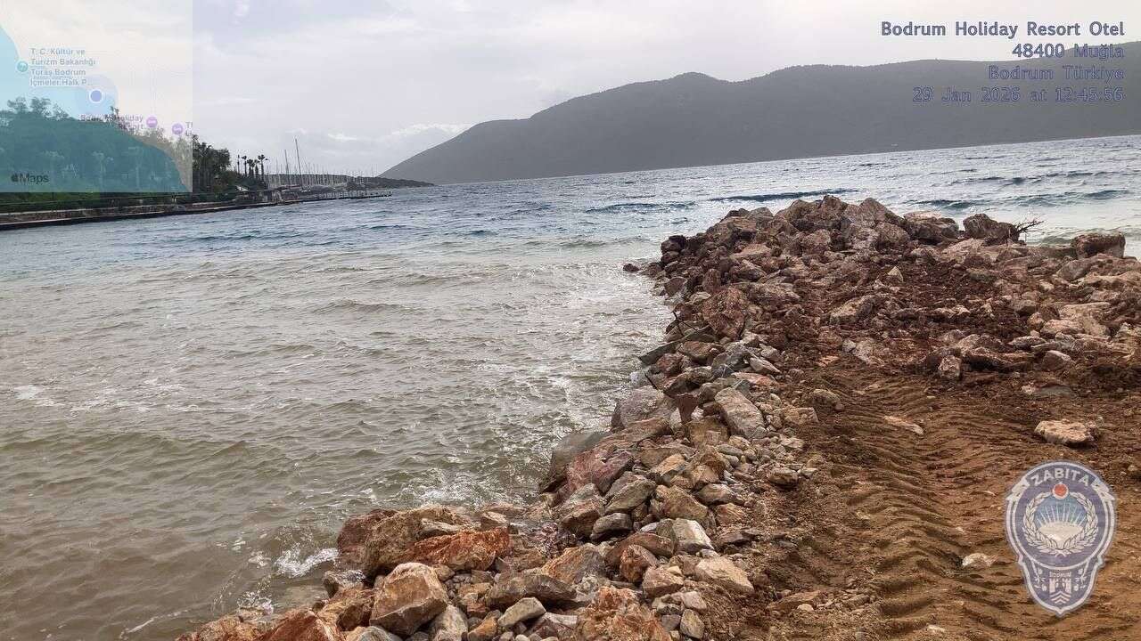 Turizm Cenneti Bodrum Sahilinde Skandal: Sahildeki Kaçak Dolguya Büyük Ceza! 1